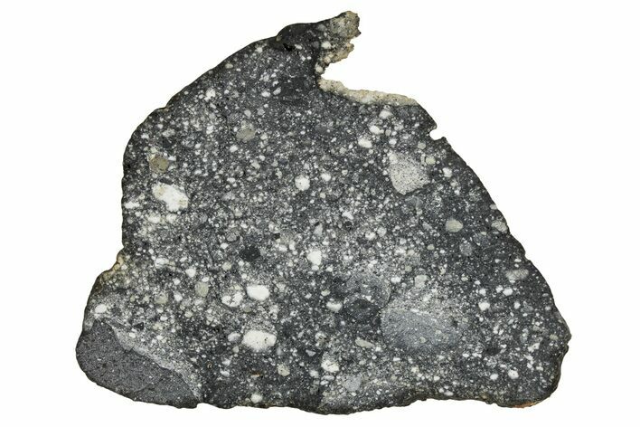 Polished Lunar Meteorite ( g) Slice - Aridal #355986